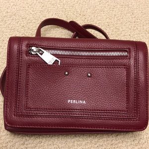 PERLINA-Claire DBL Compartment Crossbody